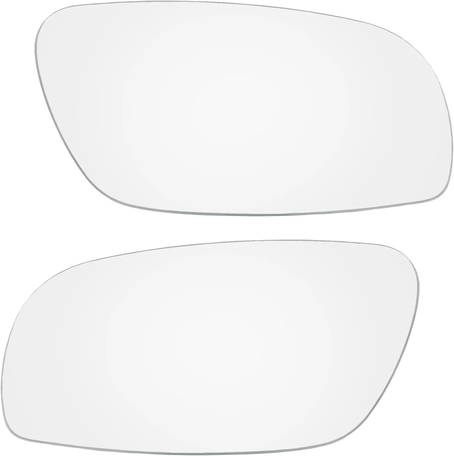 Generic for Vw for Golf 5 for Jetta Eos 2003-2008, Heated Left Right Car Rear View Door Wing Mirror Glass Blind Spot Rearview Glasses