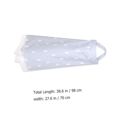 Miniatura 2 de Cubierta multiusos para lactancia materna, capa de lactancia con panel de malla para privacidad y protección solar, toldo y manta, elegante funda de