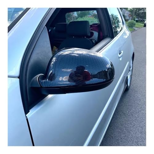 Coques rétroviseur pour Golf 5 MK5 2003-2009 couvercle noir - 4