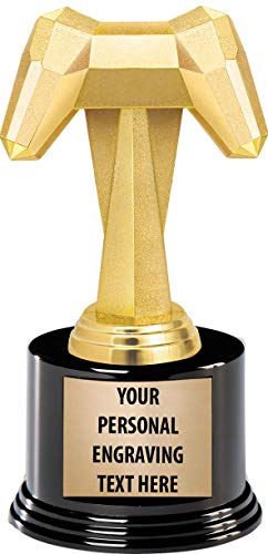 Crown Awards Video Game Trophy, 7" Video Gaming Trophy Award with Custom Engraving, 1 Pack Prime