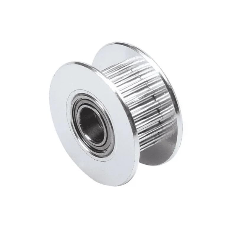 Robocraze 2GT 20 teeth pulley wheel for Belt 6mm Perlin passive idler pulley wheel bore 5mm-image-0