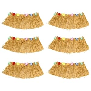 Booso 6X Hawaiian Luau Tischrock Khaki