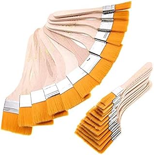 12 pcs Wooden Oil Painting Brushes Set Artist Acrylic Watercolor Paint Tool