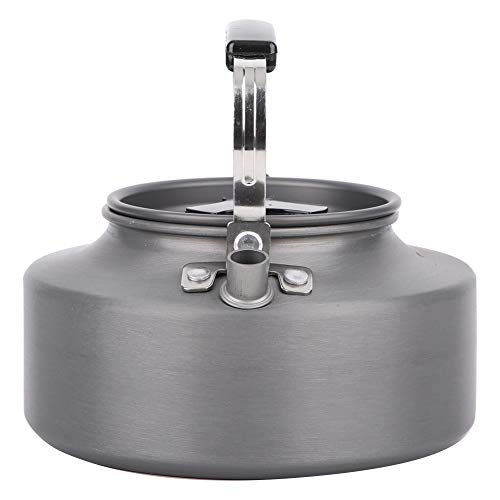 Théière de camping en alliage d'aluminium durable pour bivouac