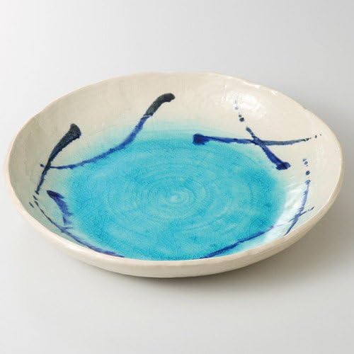 Set of 10, Ryosai Sashisashi Moribot, 11.8 x 11.6 x 1.8 inches (30 x 29.5 x 4.5 cm), 42.2 oz (1,200 g), Serving Plate, Restaurant, Commercial Use, Japanese Tableware, Restaurant