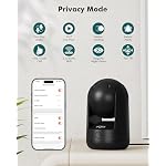 Dzees 2K Indoor Security Camera, 360° WiFi Pet Dog Camera, Nanny Cam - Image 2