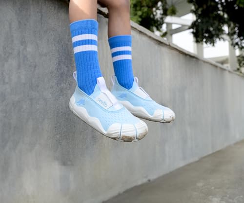 Image of ARETTO Leaps, Kids Everyday Wear Shoes, Size S5 | EU 32, 33, 34 | Age 5-8 Years | Breezy Blue