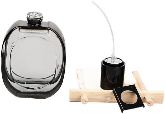 Mini butelki podróżne na perfumy, atomizer do perfum 1 szt. 30 ml przenośna butelka na perfumy szklana butelka ze sprayem pusta butelka do podróży duża pojemność typ prasy z możliwością wielokrotnego