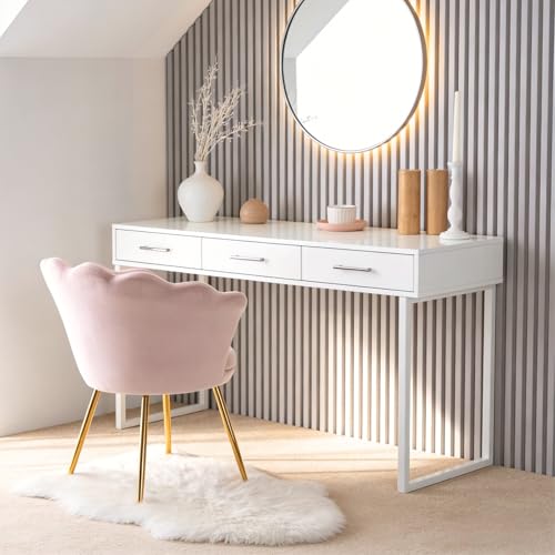 Luxury Faux Fur Accent Chair
