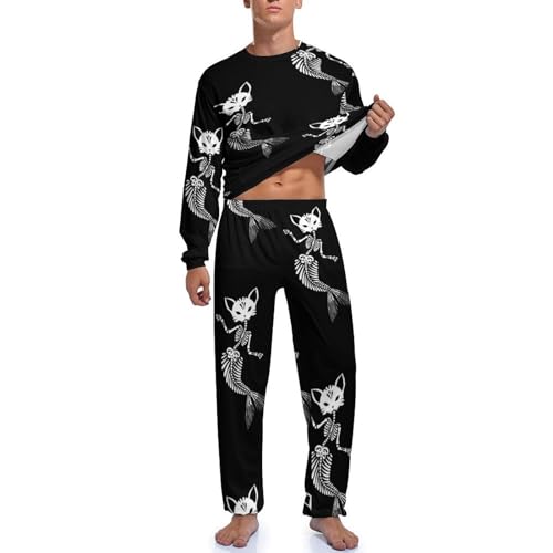 Pyjama homme haut et bas de qualité supérieure avec imprimé graphique - 3