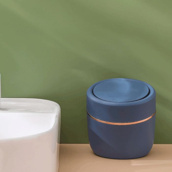 Basura de encimera mini bote de basura con tapa tipo prensa 16cm 5