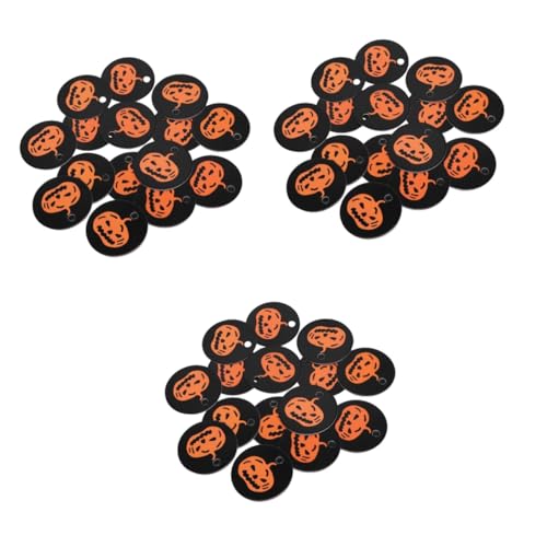 Étiquettes décoratives à motif de citrouille Healeved : 3 sets d'autocollants d'automne
