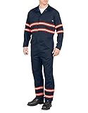 Dickies Men's Enhanced Visibility Long Sleeve Coverall Non-Ansi