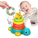 Méthodes de jeu : les anneaux peuvent combinés de multiples pour créer et formes, améliorant la créativité et l'imagination , jouets pour bébé, jouets pour nourrissons