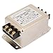 Produktbild 115 V/250 V Netzfilter, 10 A, 50/60 Hz, einpolig/zweipolig, einphasig, EMI-Filteranschluss, Netzkabelfilter, Netzfilteranschluss
