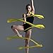 Elcoho 20 Pieces Dance Ribbons Streamers Rhythmic Gymnastics for Artistic Dancing, Baton Twirling, 20 Colors