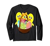 CUTE EASTER SHIRT. CHICKENS IN THE BASKET, EGGS