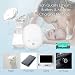 Amzdeal Sacaleches Eléctrico Doble - Extractor de Leche Recargable con 16 Niveles...