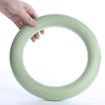 Factory Direct Craft Full Round Extruded Styrofoam Wreath | 3 Pieces