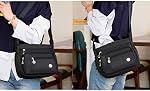 Sac à main pour les femmes Sac à dos en nylon Sacs à dos Multipockets Purs Sacs a main Sac à corps imperméable