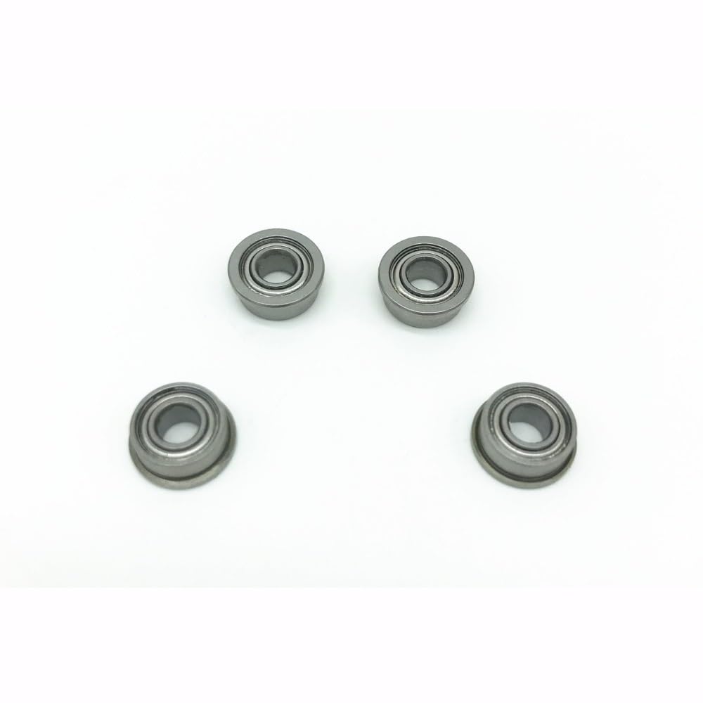 ZBJGBUIA 50Pcs F684ZZ 4x9x4 mm Bearings Deep Groove Ball Bearing High Speed F684