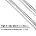 SHINESTAR 69787 Grill Burner Replacement for Weber Spirit E/S-310, Spirit I & II 300 Series (Front Control), Stainless Steel, 18-Inch Long
