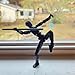 JAKYE Titan 13 Action Figure, T13 Action Figure Multi-Jointed Movable, Lucky 13 Articulated Robot Dummy Action Figures, 3D Printed Toys (Color : Black)
