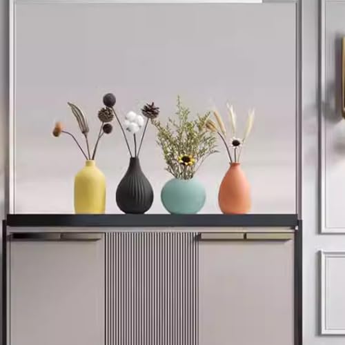 Vase pour fleurs séchées idéal pour sublimer une table à manger de salon - 5