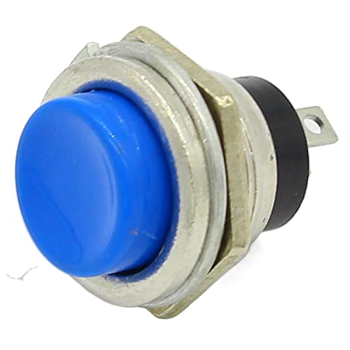 Interrupteur à bouton-poussoir momentané 16mm pour tableau de bord auto - 7