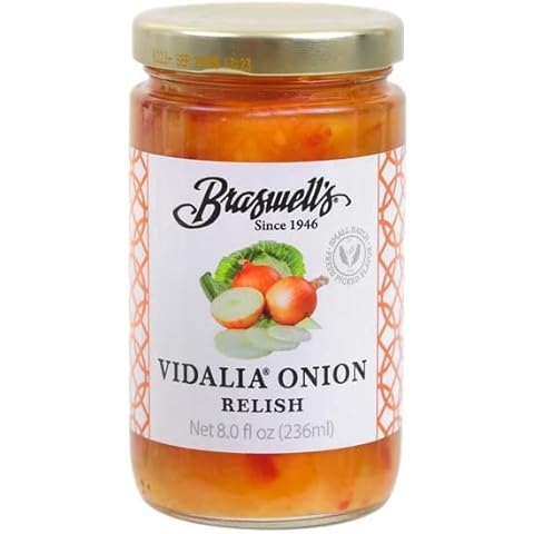 Braswell's Vidalia Onion Relish 8 oz. Cover
