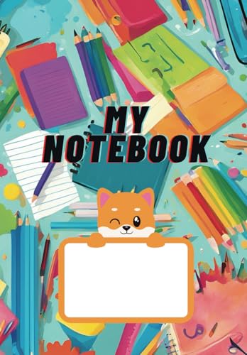 Two-Double Line Notebook for kids, 120 pages