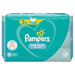 Pampers Fresh Clean Feuchttücher 3x52 Stück