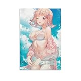 Nanami Chiaki Bikini Canvas Art Poster Family Bedroom Posters Gifts 16x24inch(40x60cm)