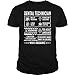 Dental Technician Multitasking Problem Solving Job Title - Unisex Tee Black