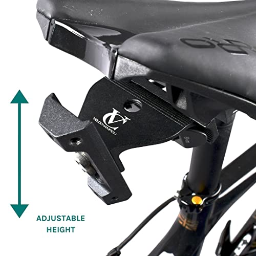 Velochampion Premium Cycling Dual Bottle Cage Holder - With 2 Bottle Cages For Triathlon & Road, Holds 2 Water Bottles & 1 Co2 Cartridge #TOP6