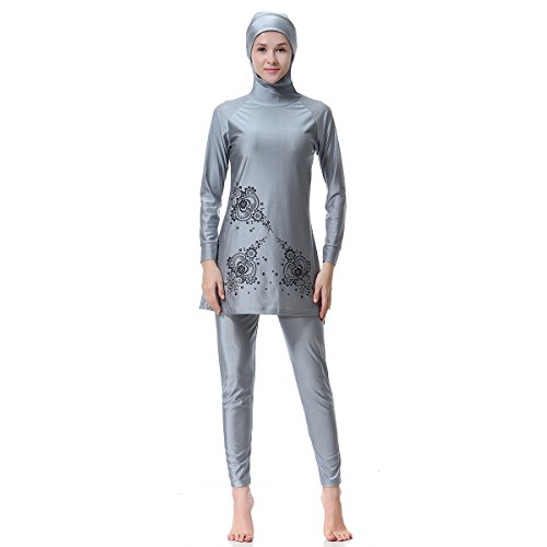 Maillot de bain islamique à fleurs pour vos vacances d'été à la plage