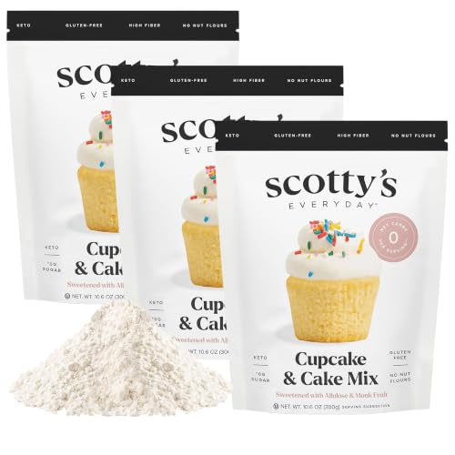 Scotty’s Everyday Cupcake & Cake Mix – Gluten-Free, 0g Net