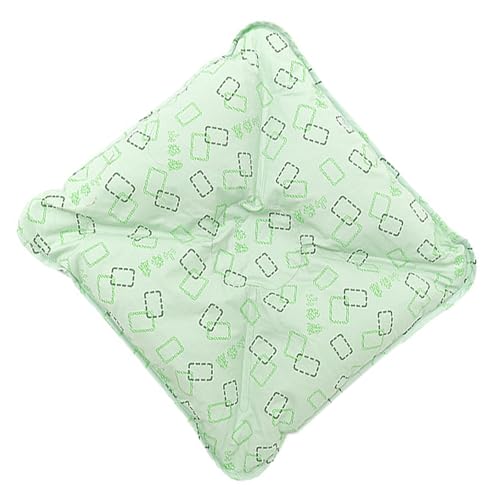 Coussin de soin des escarres carré vert lavable pour patient alité