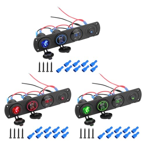 Panneau de commande multi-prises USB pour stopper les pannes électriques - 6