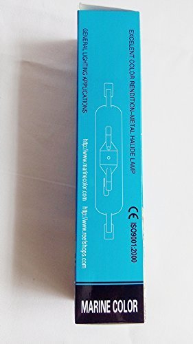 Marine Color MC19790222 Brand 150W 14,000K Hqi Double Ended Metal Halide Bulbs thumb #1