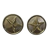 Dimensions : chaque bouton dispose d'une forme ronde classique avec des motifs complexes en relief et une fixation sécurisée au dos