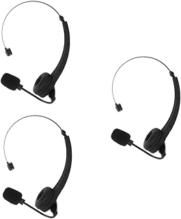 Wakauto 3 Pcs Fone De Ouvido Microfone Alto-Falante Sem Fio Fones De Ouvido Sem Fio Para Microfones Sem Fio Fone De Ouvido Montado Cabeça Microfone Gancho Amplificador De Voz