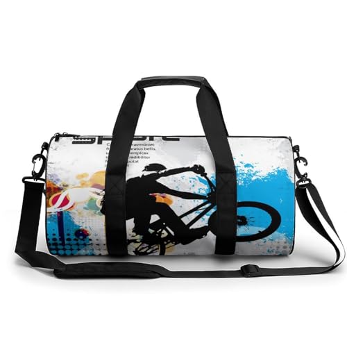 Sac de sport gym et voyage duffel bag de 45x23x23cm
