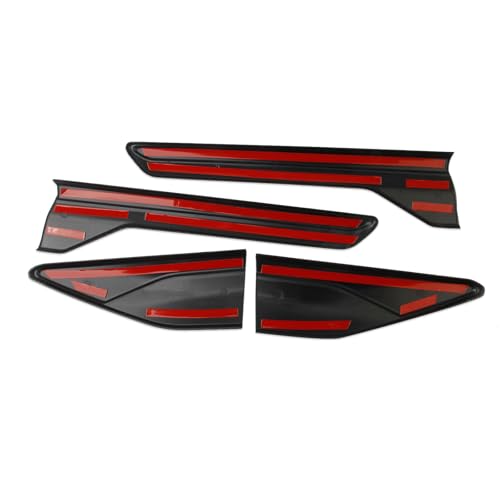 Image of Side Body Emblem Cover Trims Accessories for 2024-2026 KIA Sorento (Carbon Fiber Pattern)