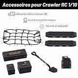Ezweiji kit déco galerie de toit crawler 1/10 avec filet photo 5
