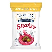 The Natural Confectionery Co The Natural Confectionery Co Jelly Snakes Lollies, 1200 g