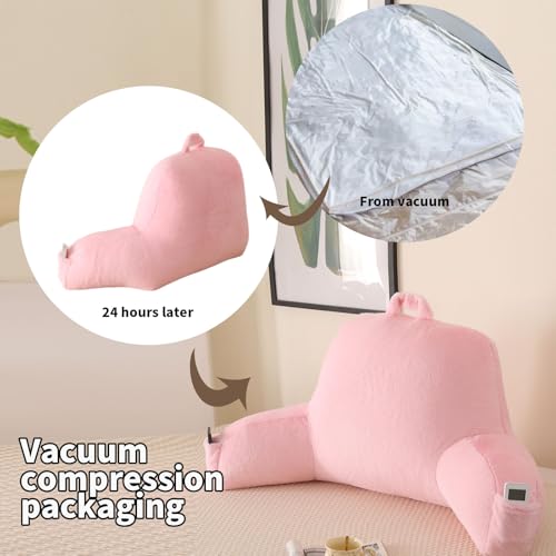 Save 46% on PAJEO Back Pillow with Arm Rest for Bed & Sofa