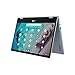 Produktbild ASUS Chromebook Flip CX3 Convertible Laptop | 14" FHD IPS Display | Intel Core i3-1110G4 | 8 GB RAM | 128GB SSD |ChromeOs | QWERTZ Tastatur | Al Blue