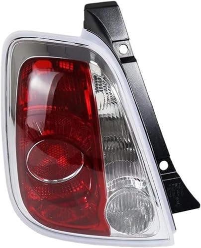 Feux arrière de voiture gauche pour Fiat 500 avec ampoule incluse