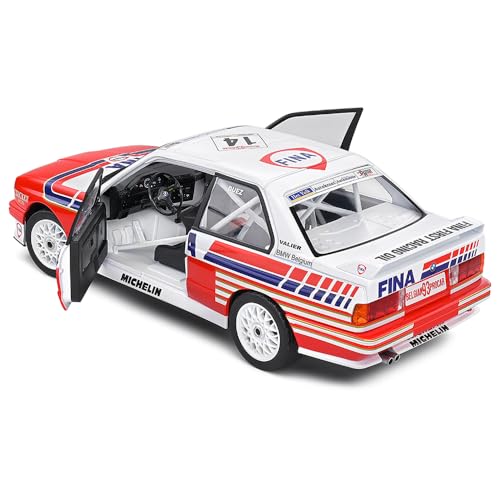 Modelo BMW E30 M3 1:18 Solido Blanco miniatura 4